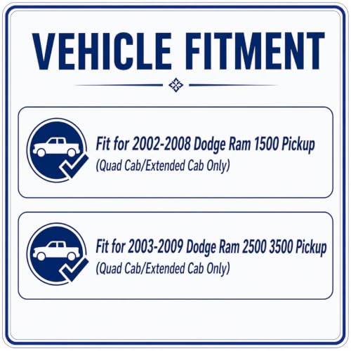4PC Window Rain Guards fit 2002