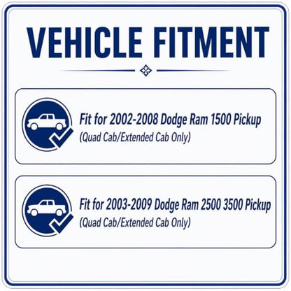 4PC Window Rain Guards fit 2002
