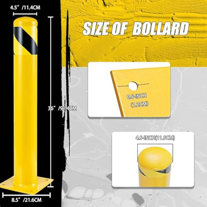 Safety Bollard Post (3 Count)