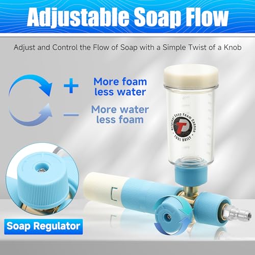 Mini Foam Cannon with Dual Connector