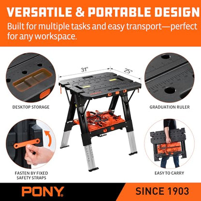 Portable Folding Work Table