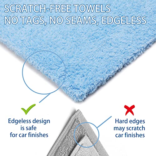 Microfiber Towels for Cars (6 Count)
