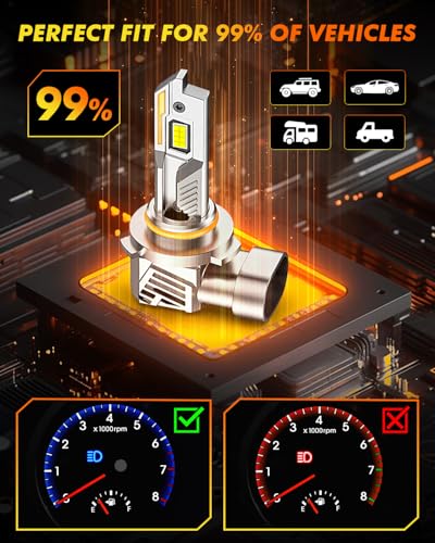 9012 HIR2 Light Bulbs