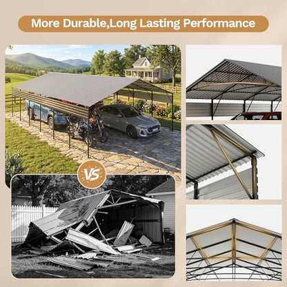 20x30 FT Metal Carport
