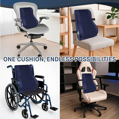 Ergonomic Lumbar Support Pillow for Office Chair and Car Seat
