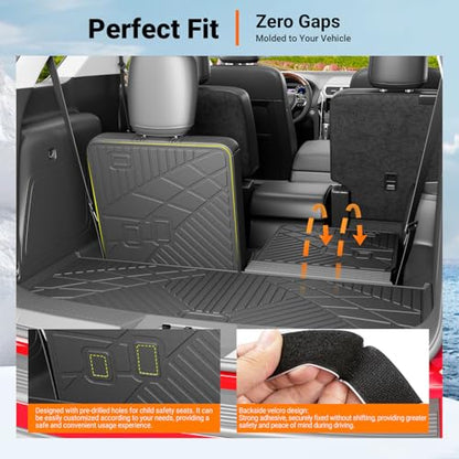 6&7 Seats Cargo Mat Trunk Mat Compatible with 2020