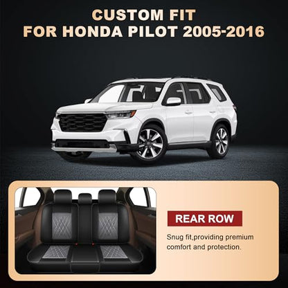 2 Front Car Seat Covers for Honda Pilot 2005