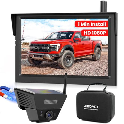Wireless Backup Camera Solar Magnetic