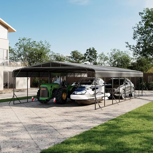 Reinforced Metal Carport
