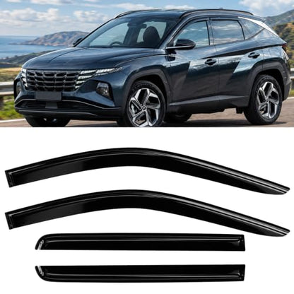 4PC Window Rain Guards fit 2022