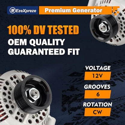 Ezexpreze 7750N New Alternator Compatible With Ford Escort