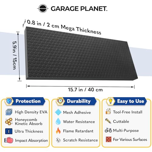 M2 Garage Wall Protector for Car Door (2 Count)