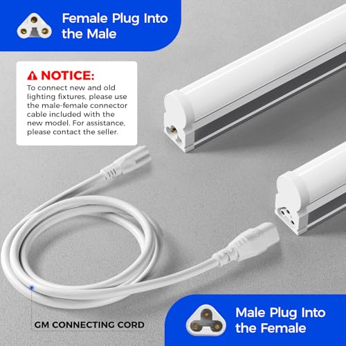 6 Pack LED T5 Single Fixture (6 Count)