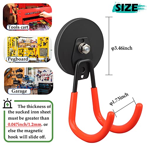 Strong Magnetic Hooks (2 Count)