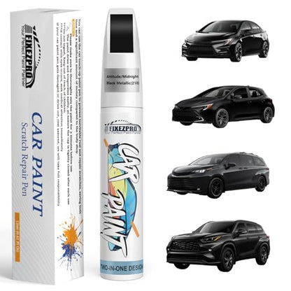 218 Attitude Midnight Black Metallic Car Touch Up Paint for Toyota