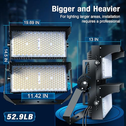 900W LED Stadium Lights with 10KV Surge Protection