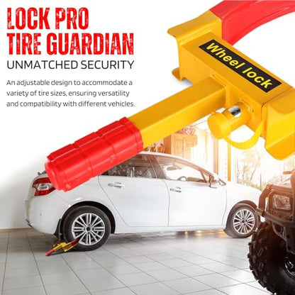 Anti Theft Wheel Lock Clamp (2 Count)