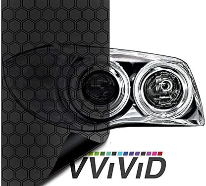 Extra Wide Headlight Taillight Vinyl Tint Wrap 16 Inch x 60 Inch Roll