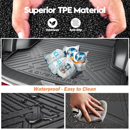 Floor Mats Cargo Mat Set for Subaru Forester 2025 (8 Count)