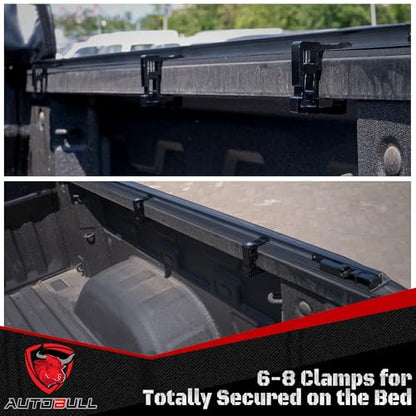 Soft Roll up tonneau Cover Compatible with 2022