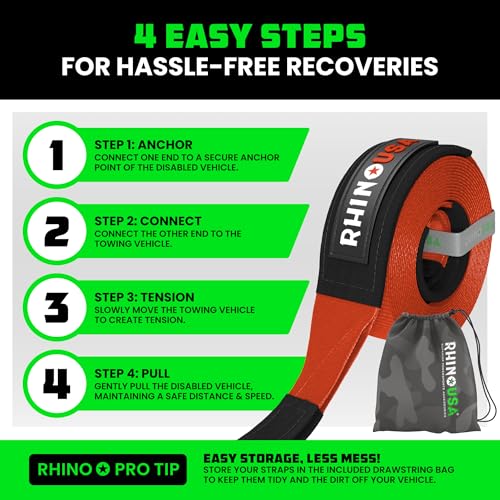 Recovery Tow Strap (30 Foot)