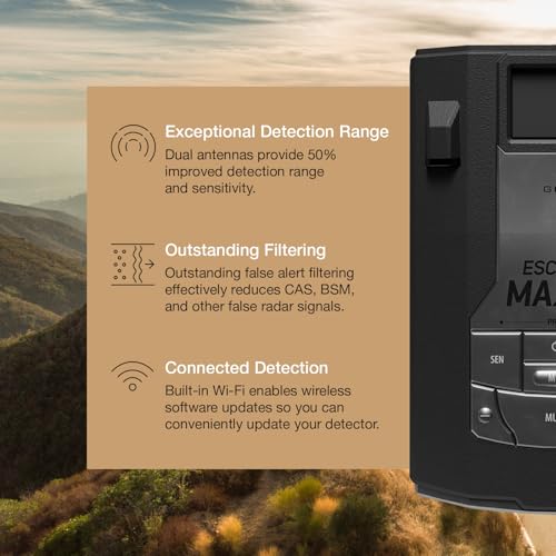MAX 360c MKII Laser Radar Detector
