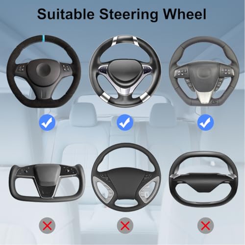 2 in 1 Large Steering Wheel Desk with Dual Slide
