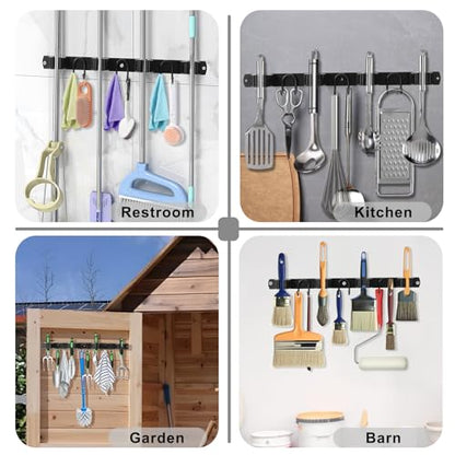 Broom Holder Wall Mount