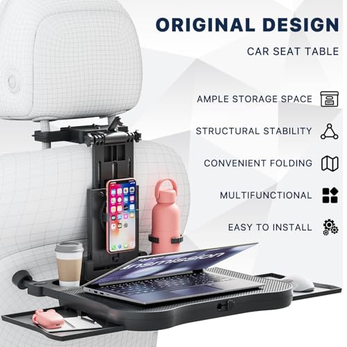 Car Back Seat Tray Table