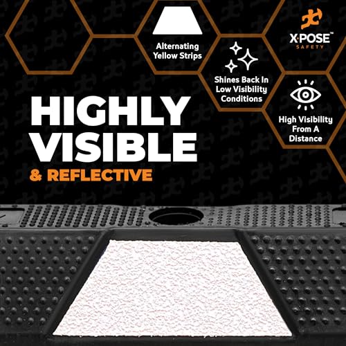 48" Heavy Duty Rubber Parking Stopper (2 Count)