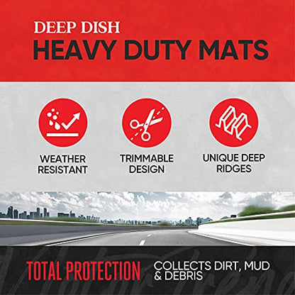 FlexToughXL DeepDish Floor Mats for Cars