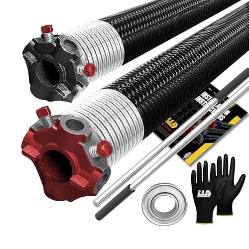 Garage Door Torsion Springs 218x2x24 Includes 1” Steel Bearing