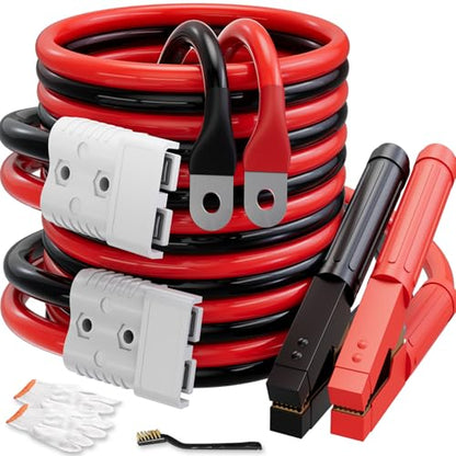 0G 30 FT Heavy Duty Jumper Cables