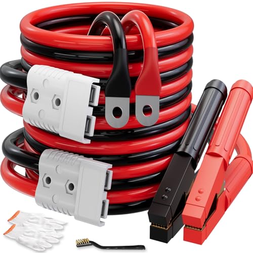 0G 30 FT Heavy Duty Jumper Cables