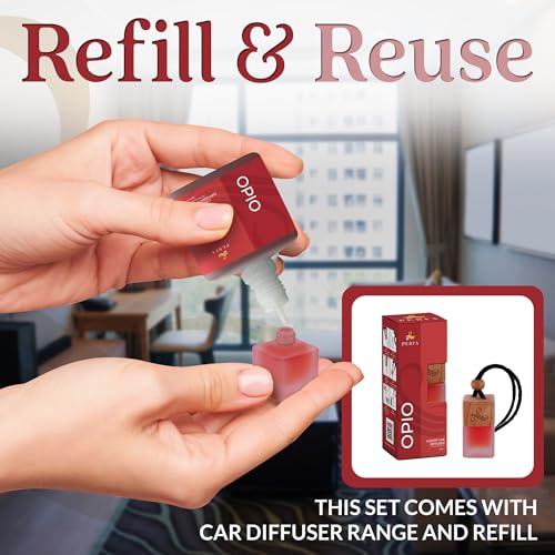 Car Air Freshener for Women Opio Inspired Perfume Diffuser by Perfa