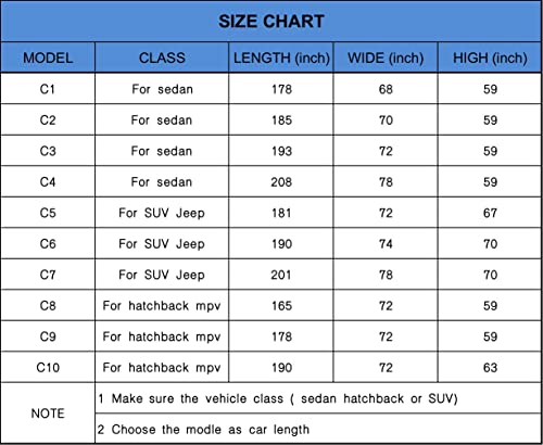 Oxford Hatchback Car Cover Waterproof All Weather