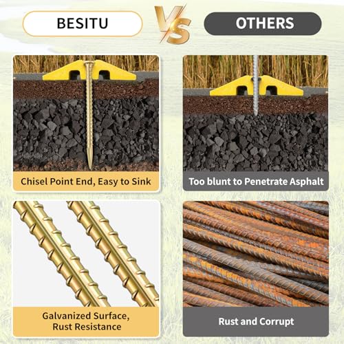16 Inch Rebar Stakes 1 (10 Count)