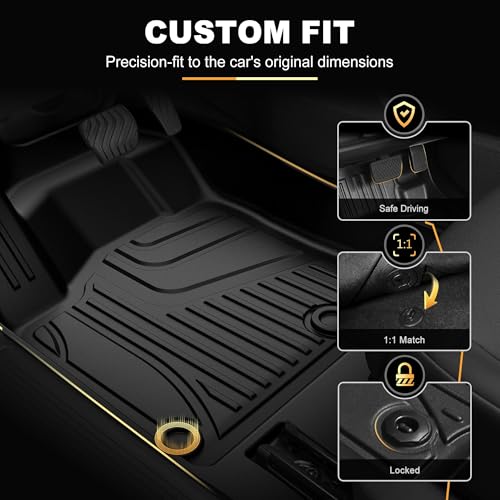 Floor Mats Set for Nissan Rogue 2021