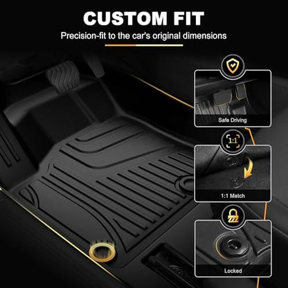 Floor Mats Set for Nissan Rogue 2021