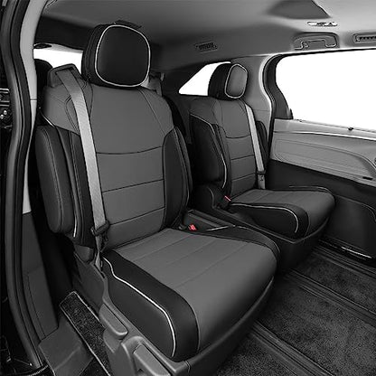 Sienna Seat Covers for 2021 2022 2023 2024 2025 2026 Toyota Sienna LE