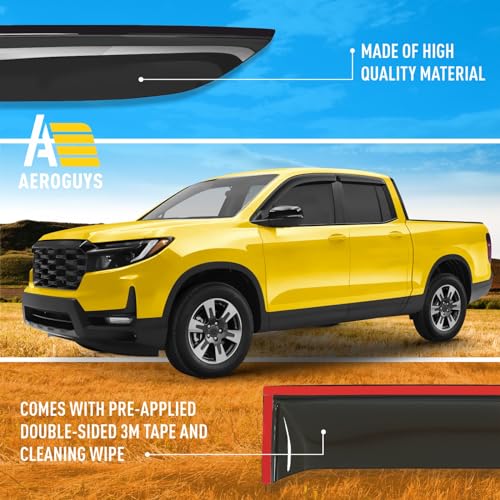 Extra Durable Window Deflectors Tape (4 Count)