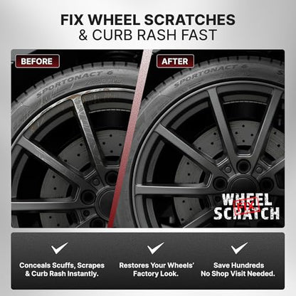 Matte Gray Rim Touch Up Paint