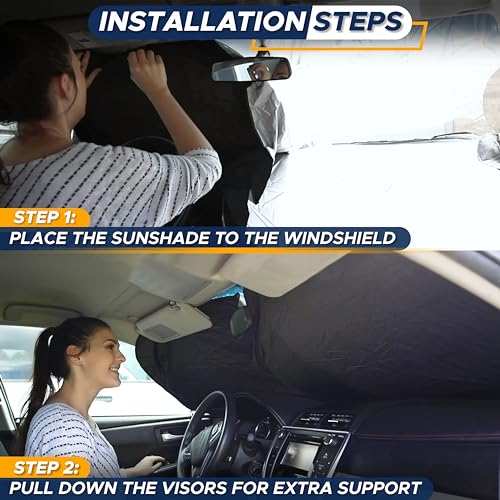 Windshield Sun Shade for Ford E