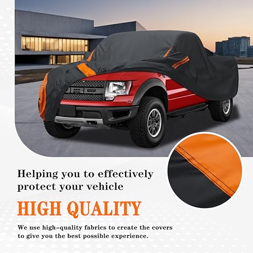 Truck Cover Waterproof All Weather Fit Length up 250 inch Size T4