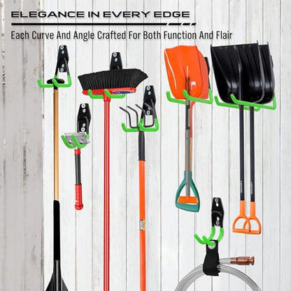 15 Piece Garage Wall Hooks with 3 Extension Straps (15 Count)