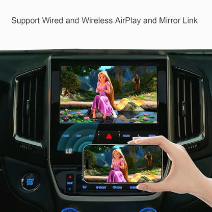 LVDS Wired Wireless CarPlay Decoder Retrofit Kit for Land Cruiser LC200 2016
