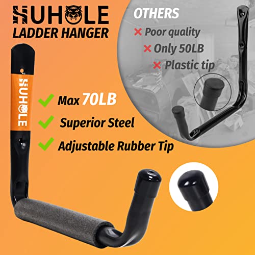 4 Pack 9.8 Inch Jumbo Garage Storage Hooks (4 Count)