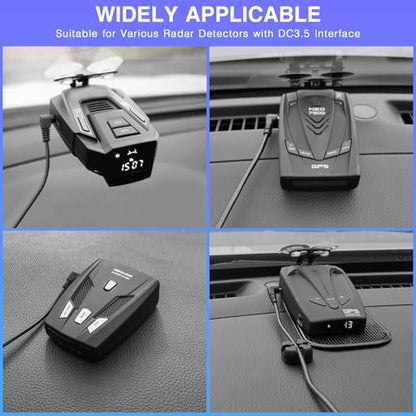 Radar Detector Cable with USB to DC3.5 Plug