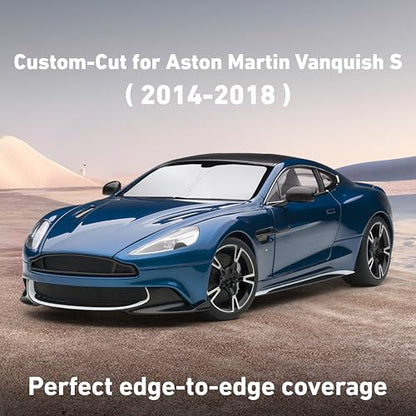 Windshield Sunshade Compatible for Aston Martin Vanquish 2014