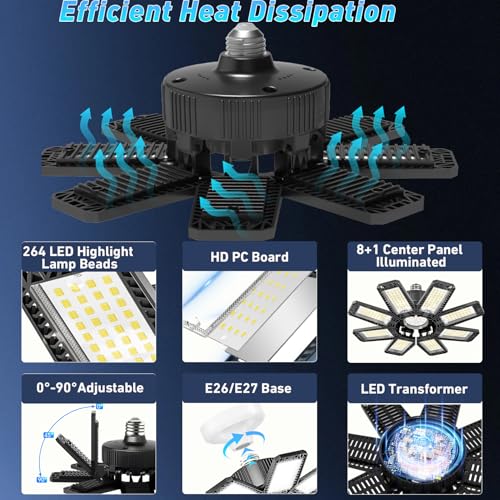 Garage Light 8 Pack (8 Count)